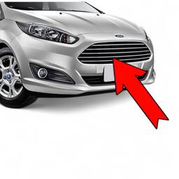 Grade New Fiesta 2014 a 2017 preto 4 fila 