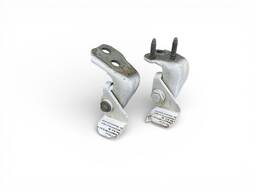 PAR DOBRADIÇA PORTA TRASEIRA ESQUERDA ECOSPORT 2018 A 2021