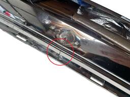 SUPORTE MOLDURA PLACA PARACHOQUE DIANTEIRO EDGE 2011 A 2014