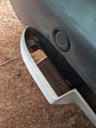 Parachoque Traseiro Ecosport 2013 a 2017 C/Detalhe
