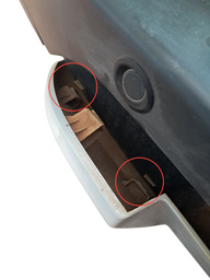 Parachoque Traseiro Ecosport 2013 a 2017 C/Detalhe