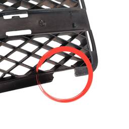 GRADE MOLDURA MILHA ESQUERDO GOL SAVEIRO PARATI G3 FASE 2