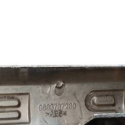 MOLDURA TAMPA TRASEIRA CROMADO PEUGEOT 207 2009 A 2014