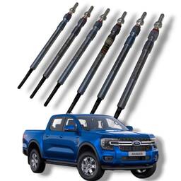 JOGO VELA AQUECEDORA FORD RANGER 3.0 V6 2024 2025