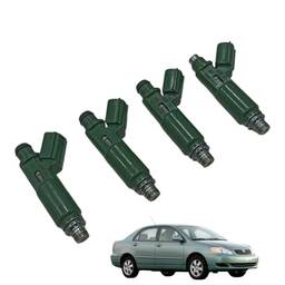  Kit 4x Bico Injetor Corolla 1.8 16v Gas 2003 A 2008