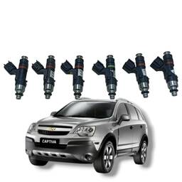 Kit 6 Bico Injetor Gm Captiva Trailblazer 3.6 V6 0280158154