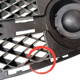 GRADE MOLDURA MILHA DIREITO GOL SAVEIRO PARATI G3 FASE 1