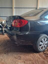 Parachoque Traseiro Toyota Corolla 2003 a 2008 C/Detalhe