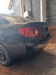 Parachoque Traseiro Toyota Corolla 2003 a 2008 C/Detalhe