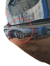 Parachoque Traseiro Toyota Corolla 2003 a 2008 C/Detalhe