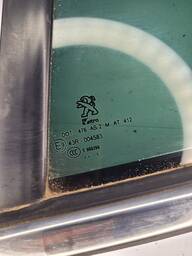 VIDRO PORTA TRASEIRA ESQUERDA (FIXO) PEUGEOT 408 2012 A 2019