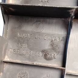 SUPORTE BAGAGITO TAMPÃO TRASEIRO ESQUERDO VW GOLF MK3 1996 