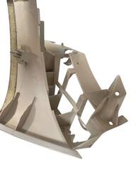 ACABAMENTO COLUNA TRASEIRA DIREITA CITROËN C4 2012 