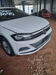Parachoque Dianteiro Polo Virtus 2018 a 2022 C/Detalhe