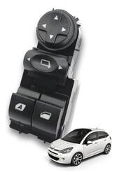 Botao Vidro Eletrico Diant Esquerdo Citroen C3 2012 A 2021