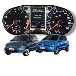 Painel Instrumentos Vw Fox   SpaceFox 2010 A 2020 Sem Acríli