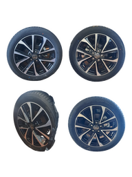 Kit 4 rodas s/pneus toyota corolla cross xre 2025 161km