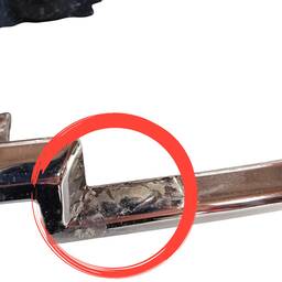 FRISO MOLDURA DIANT CRUZA HATCH / SEDAN 2012 A 14 