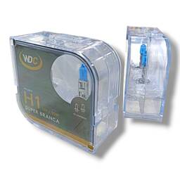 KIT 2 LÂMPADAS SUPER BRANCAS H1 12V 55W WDC0870
