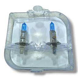 KIT 2 LÂMPADAS SUPER BRANCAS H1 12V 55W WDC0870