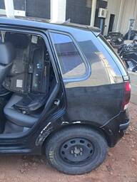 Recorte Lateral Traseiro Esquerd Volkswagen Polo 2008 a 2009