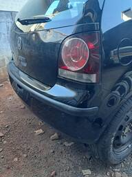 Parachoque Traseiro Polo 2003 a 2012 Hatch C/Detalhes