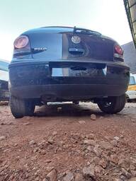 Parachoque Traseiro Polo 2003 a 2012 Hatch C/Detalhes