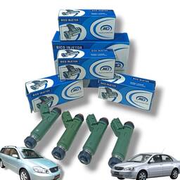 Kit 4 Bico Injetor Corolla 1.8 16v 2002 2003 2004 2005A 2008