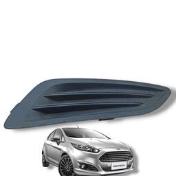 GRADE PARA CHOQUE DIREITO FORD NEW FIESTA 2013 A 2017 PRETO