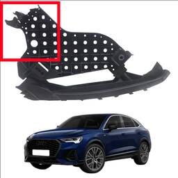 suporte guia farol esquerdo audi q3 2013 2019