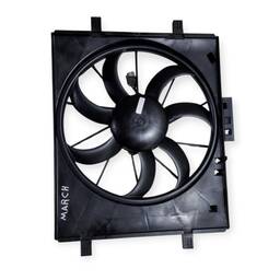 DEFLETOR ELETROVENTILADOR RADIADOR NISSAN MARCH 2011 A 2015