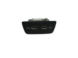 Usb Entrada Dupla Tipo C Vw Polo Tcross Nivus Virtus 2022/ 