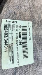  Forro Lateral Porta Malas ( Esq ) - Citroën C4 Cactus 2022