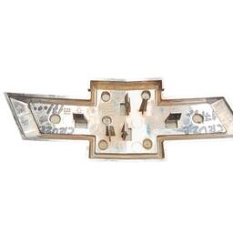 EMBLEMA GRADE DIANTEIRA S10 2017 2018 2019 AMARELO