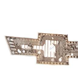 EMBLEMA TAMPA TRASEIRA ONIX HATCH 2020 A 2025 