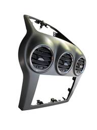 MOLDURA PAINEL CENTRAL DIFUSOR DE AR CAPTIVA 2008 A 2012