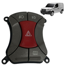 Botão Alerta Vidro Fiat Doblo 2001 2002 A 2021