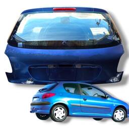 Tampa Traseira Peugeot 206 207 2002 2003 2005 2006 A 2014