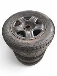 JOGO RODA ARO 15 SAVEIRO TROPPER ORIGINAL COM PNEU