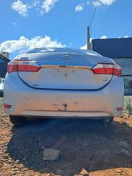 Parachoque Traseiro Corolla 2015 a 2019 C/Detalhe S/Sensor