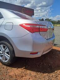 Parachoque Traseiro Corolla 2015 a 2019 C/Detalhe S/Sensor