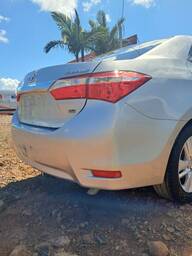 Parachoque Traseiro Corolla 2015 a 2019 C/Detalhe S/Sensor