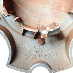 CALOTA DO CENTRO DA RODA FORD ECOSPORT 2005 2006 2007 PRATA