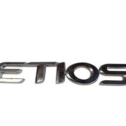 EMBLEMA LETREIRO CROMADO ETIOS 2013 2014 2015 2016 2017 2018