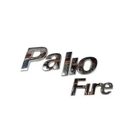 KIT EMBLEMAS CROMADO PALIO + FIRE P/ FIAT 2004 