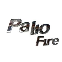 KIT EMBLEMAS CROMADO PALIO + FIRE P/ FIAT 2004 