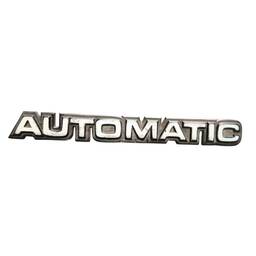 Emblema Letreiro Automatic Chevrolet Comodoro Cromado