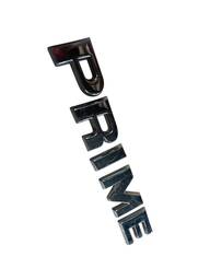 EMBLEMA LETREIRO CROMADO VOLKSWAGEN PRIME FOX 2011 A 2014