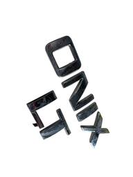 EMBLEMA LETREIRO ONIX LT 2012 2013 2014 2015 2016 CROMADO