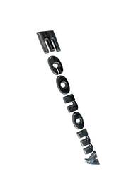 EMBLEMA LETREIRO ECONOMY CROMADO FIAT UNO PALIO 2009/2013